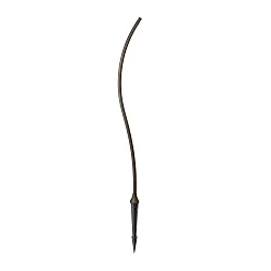 Poller für Wegeleuchte SWAM CURVED POLE 800 Q incl. base and ground spike, zylindrisch, bronze