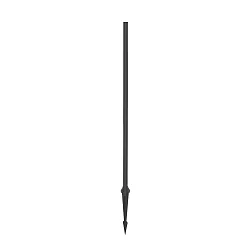 Poller für Wegeleuchte KIOSK POLE 800 A incl. base and ground spike, zylindrisch, anthrazit
