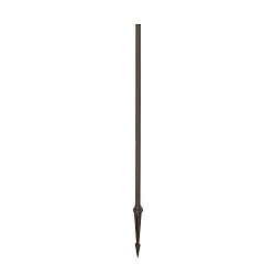 Poller für Wegeleuchte KIOSK POLE 800 Q incl. base and ground spike, zylindrisch, bronze