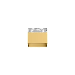 Zubehör für Leuchtenserie BOX - Einzel-Innencover, Gold
