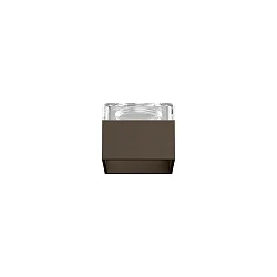 Zubehör für Leuchtenserie BOX - Einzel-Innencover, Bronze
