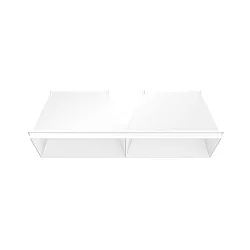 Zubehör für LED Deckenleuchte BOX 2.0 - Doppel-Innenreflektor, Weiß