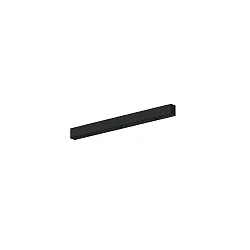 Deckenrosette 1.3, linear, 3-fach, exkl. Treiber, schwarz