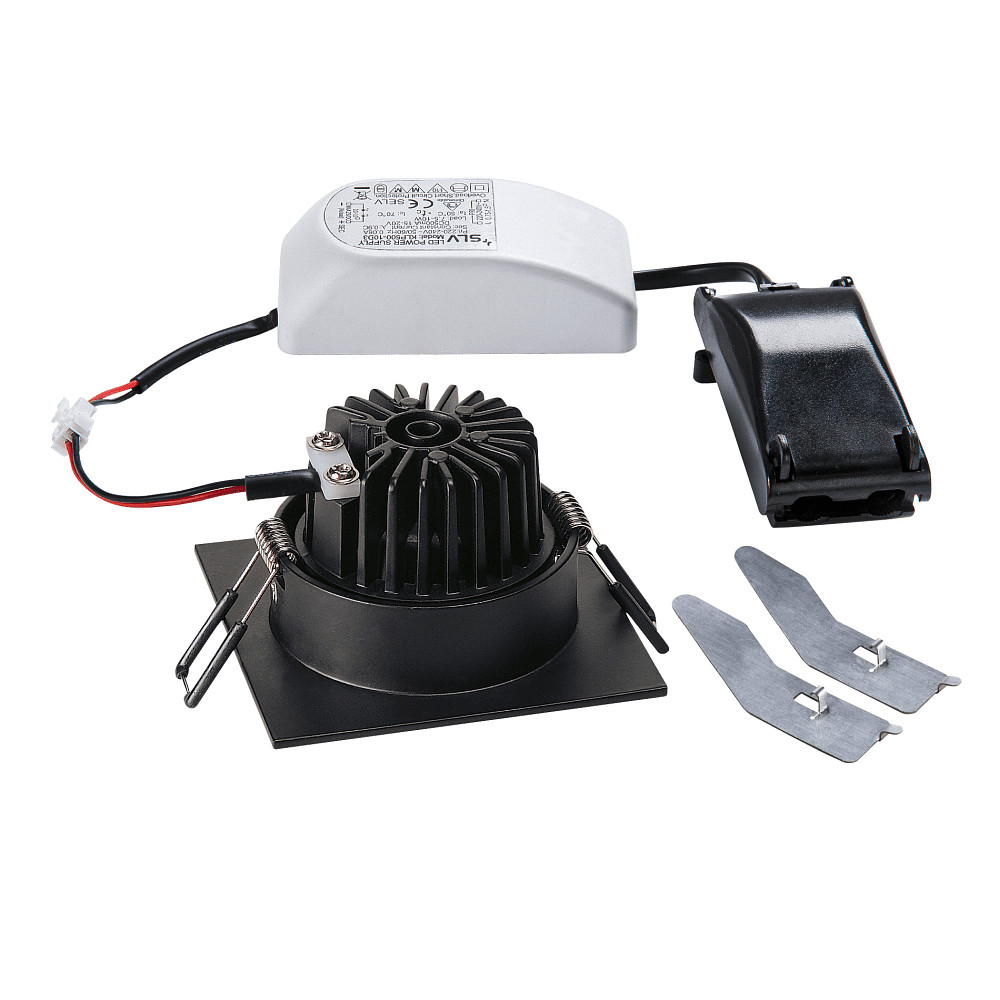 SLV NEW TRIA 68 I CS DL Pendelleuchte – Schwarz, Eckig, 2700K Warmweiß