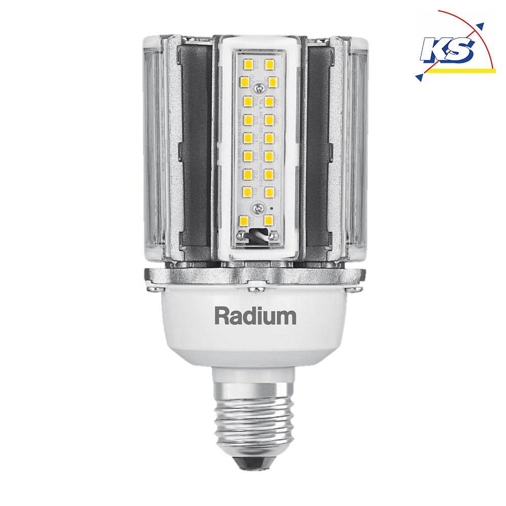 RADIUM Radium LED-Lampe HPM-Retrofit für Hallenstrahler, IP65, E27, 16W 4000K 2000lm 200°
