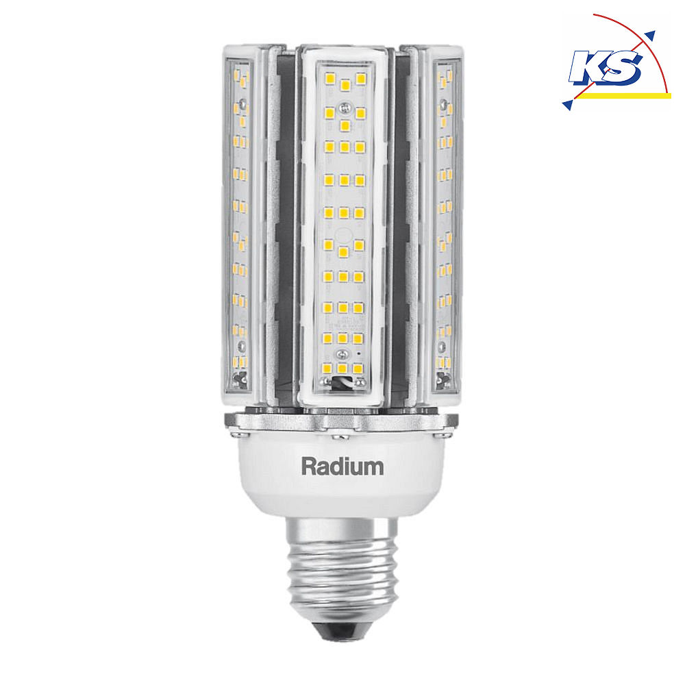 RADIUM Radium LED-Lampe HPM-Retrofit für Hallenstrahler, IP65, E27, 46W 4000K 6000lm 300°