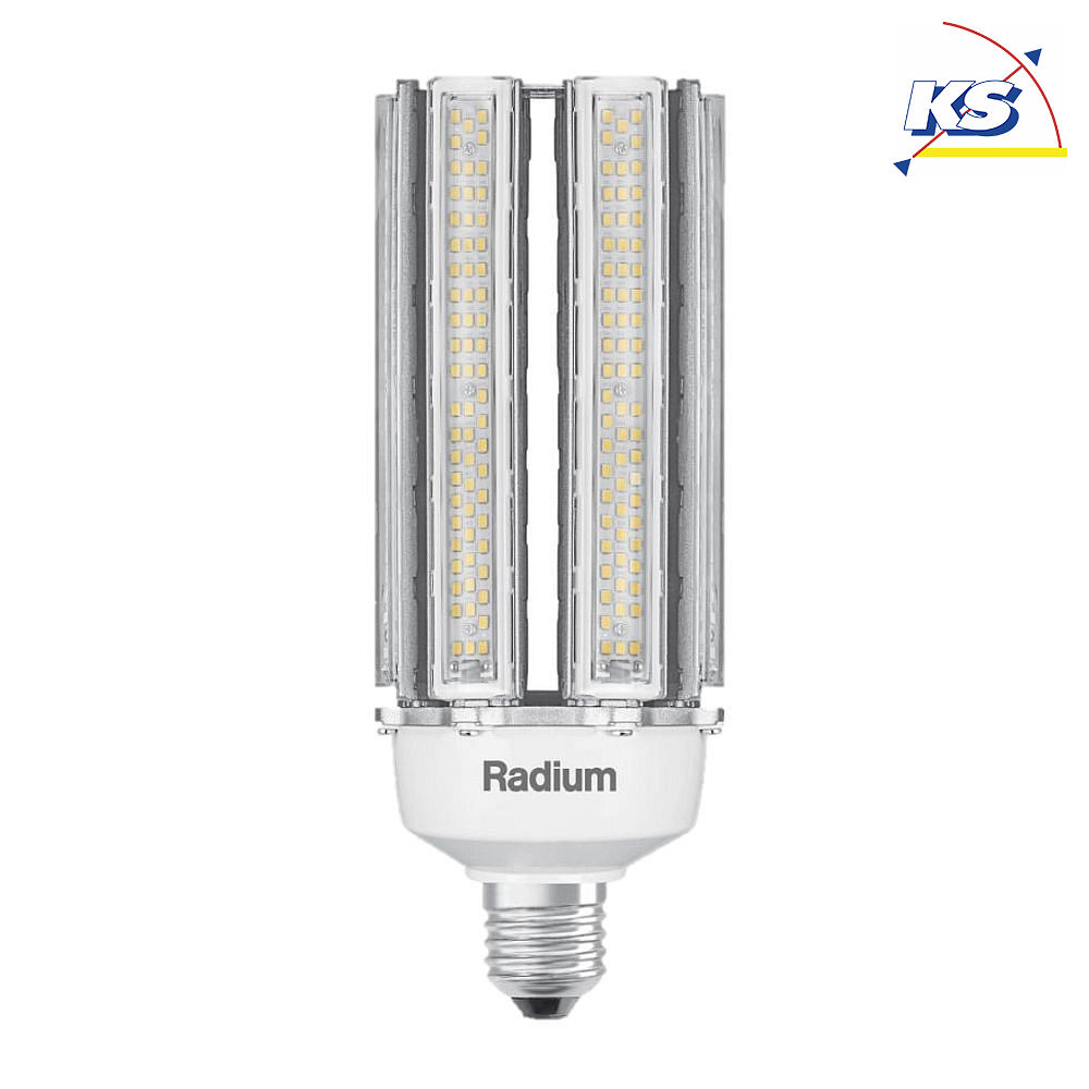 RADIUM Radium LED-Lampe HPM-Retrofit für Hallenstrahler, IP65, E40, 95W 4000K 13000lm 330°