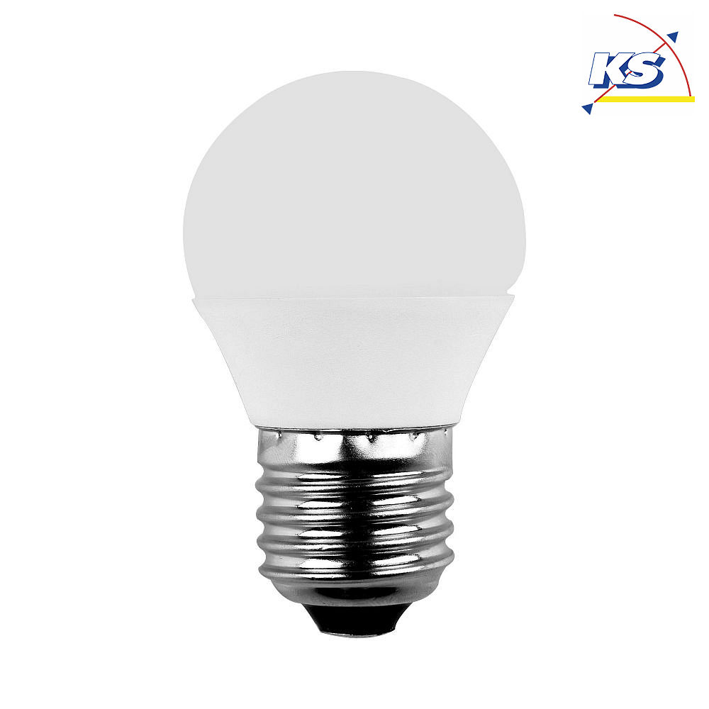 Blulaxa LED Lampe MiniGlobe SMD Essential G45, 160°, E27, warmweiß