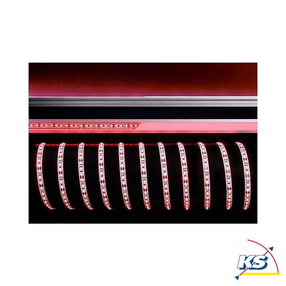  KapegoLED Flexibler LED Strip, 3528-120-12V-rot-5m