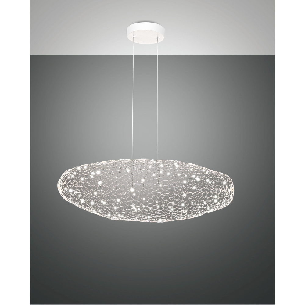GIOTTO LED Pendelleuchte, 2x 18W, Warmweiß 3000K, 3240 Lumen, Schwarz – Dimmbar, Für Wohnzimmer & Küche