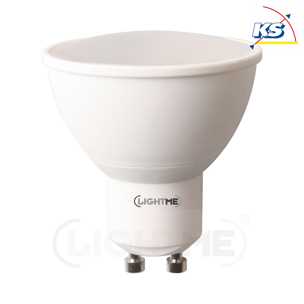 LightMe LED RGB/W PAR16 Reflektorlampe VARILUX®, GU10, 4.5W RGB/3000K 250lm, inkl. Fernbedienung, dimmbar