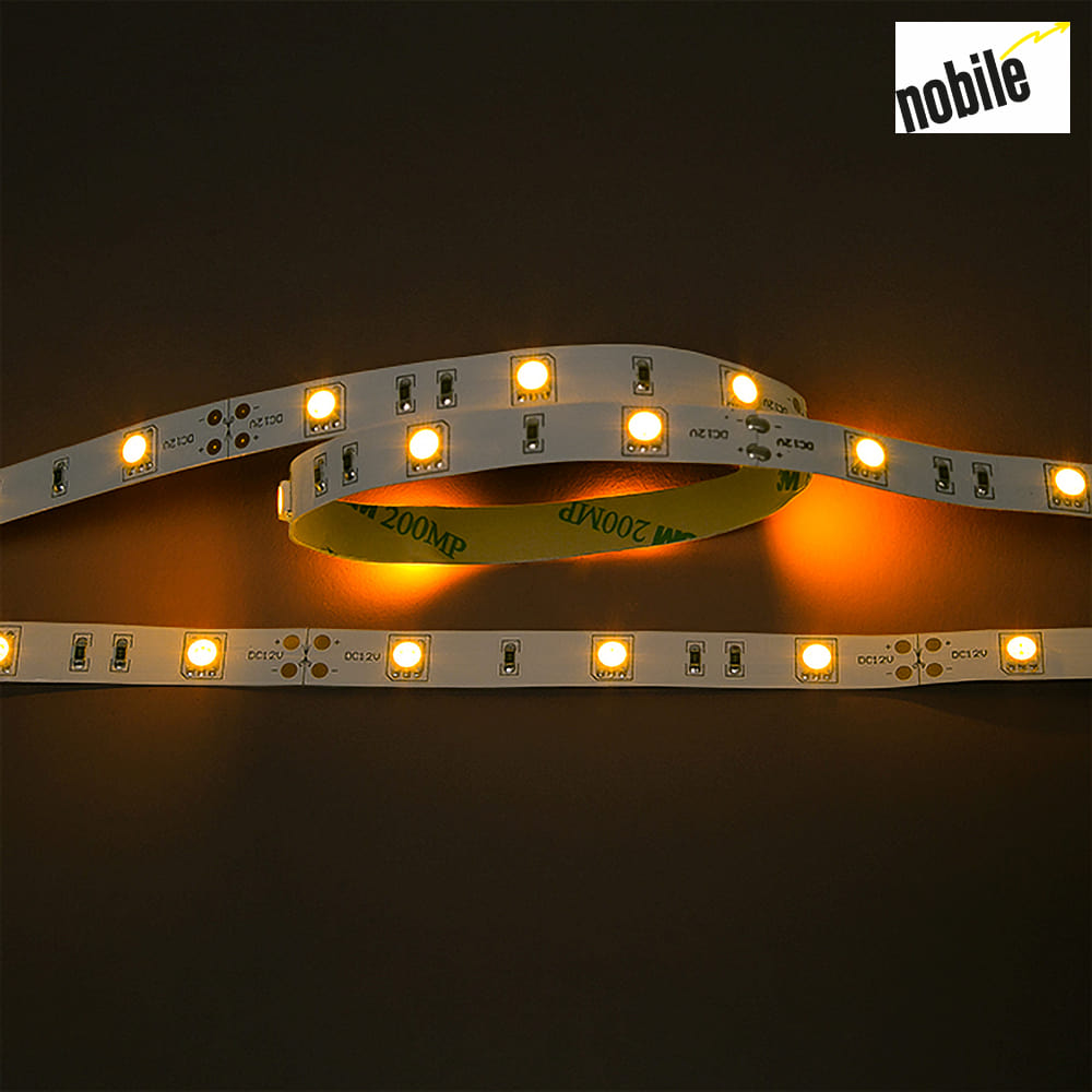 nobilé LED Strip Flexible LED SMD 5050, 5m, gelb, 7,2W/m, 12V