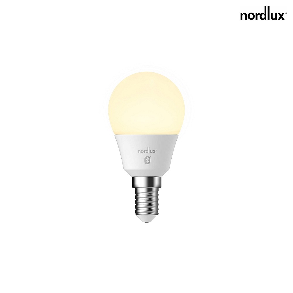 Nordlux LED Smart Leuchtmittel, E14, 4,7W, G45, 2200-6500K, 10-430lm, weiß