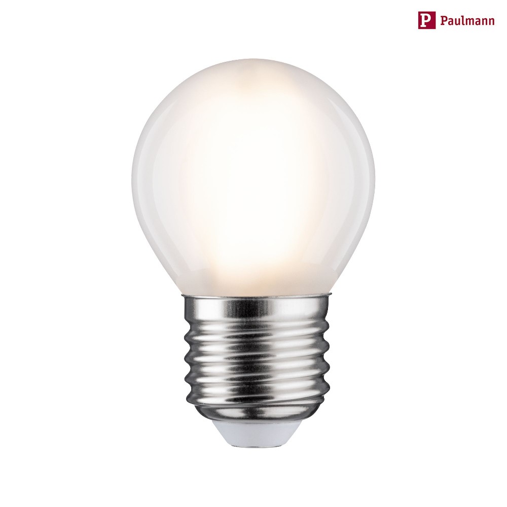 Paulmann LED Filament Tropfenform P45, 230V, E27, 5W 2700K 470lm, matt