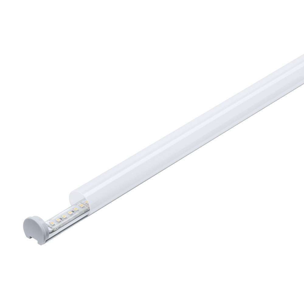 LumenTEC LED Profil 100 Cm – Alu-Profil Für 4-5 LED Streifen, Inkl. Transparenter Abdeckung, IP20