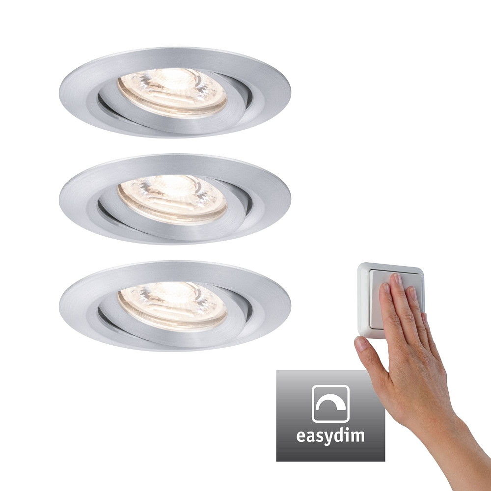 Deckeneinbauleuchte NOVA MINI PLUS LED - Paulmann 92975 - KS Licht