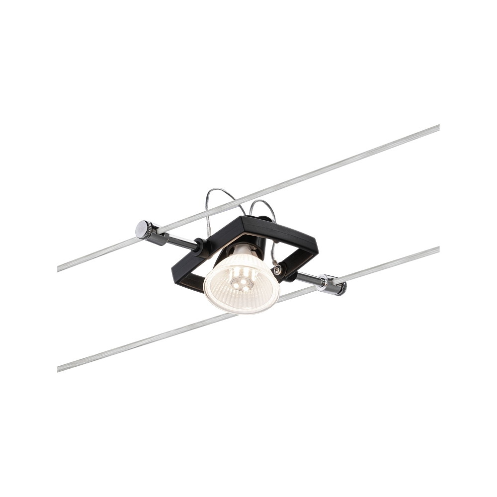 Spot Mac II Paulmann - Système Cable GU5.3 12V Blanc Pour Éclairage Moderne Intérieur