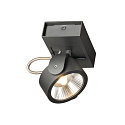 SLV KALU LED 1 Wall and Ceiling luminaire, 60�, black