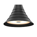 SLV Premium LED Pendant luminaire BATO 45 PD, � 45cm, 30W 2500K 1900lm 100�, TRIAC dimmable, black