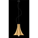 SLV Pendant luminaire BATO 35 PD, � 35cm, E27, brushed brass