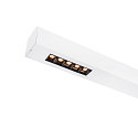 SLV Premium LED Ceiling luminaire Q-LINE CL, for BAP, 200cm, 85W, dimmable, white, 3000K