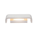 SLV MANA Leuchtenschirm, Gips, wei�, Breite 30,9cm