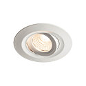 SLV KINI LED Outdoor Ceiling recessed luminaire, white