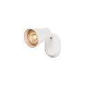 SLV Wall and Ceiling luminaire AVO SINGLE, 1 flame, white, GU10 QPAR51, max. 1x 50W