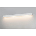 SLV LED Wandleuchte / Spiegelleuchte L-LINE 120, IP44, 19W 3000K 1650lm 120�, wei�