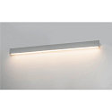 SLV LED Wandleuchte / Spiegelleuchte L-LINE 120, IP44, 19W 3000K 1650lm 120�, silber eloxiert