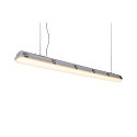 SLV LED Outdoor Wall and Ceiling luminaire IMPERVA 150, IP66 IK08, 55W 120�, 4000K 7100lm, grey