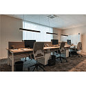 SLV LED Profil-Pendelleuchte GLENOS, 100.5cm, UGR < 28, dimmbar 1-10V, 43W 3000K 2850lm, Mattschwarz