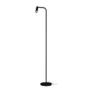 Premium LED Floor lamp KARPO FL, 6.5W 3000K 400lm, 3-step touch dimmer, white, black