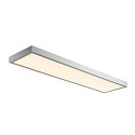 SLV LED Deckenleuchte PANEL f�r BAP, 120 x 30cm, UGR , 45W 3000K 3100lm 90�, silbergrau