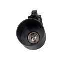 Strahler PURI TRACK SPOT f�r 1-Phasen-HV-Schiene, GU10 QPAR51, Glas / Alu, Schwarz