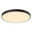 LED Wall-/Ceiling luminaire MEDO 90 CL CORONA, 78W, 105�, 3000/4000K, 10100/125lm, TRIAC, black