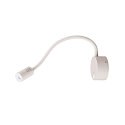 Premium LED Displaylamp DIO FLEX PLATE, with flex arm and switch, 1.9W 45�, 4000K 82lm, white