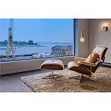 SLV Floor lamp FITU FL, E27, with switch, soft gold