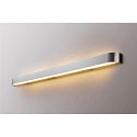 SLV LED Wall luminaire ARLINA 130 WL Bathroom-/Mirror luminaire, 28W, 3000K, 2400lm, IP20, aluminum