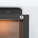 SLV Outdoor Wall luminaire QUADRULO WL, E27, anthracite