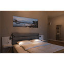 SLV Premium-LED Displayleuchte DIO FLEX PLATE, mit Flex-Arm und Schalter, 1.9W 45�, 2700K 70lm, Schwarz