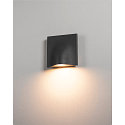 SLV LED Outdoor Wall luminaire VILUA II WL, IP54, 16W 3000K 810lm 100�, anthracite