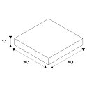 SLV Zubeh�r f�r 3-Phasen Aufbau-Stromschiene S-TRACK PHASE & DALI - X-Verbinder, DALI steuerbar, schwarz