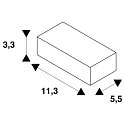 SLV Zubeh�r f�r 3-Phasen Stromschiene S-TRACK PHASE & DALI - Pendelleuchten-Adapter, f�r offene Kabel, DALI steuerbar, schwarz