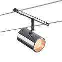 LED Seilleuchte NOBLO� SPOT f�r Niedervolt-Seilsystem TENSEO, IP20, 8.5W 2700K 36�, kardanisch (90� / 340�), chrom