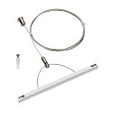 Zubeh�r f�r TENSEO Niedervolt-Seilsystem ABH�NGESET, wei�