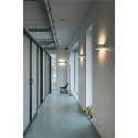 SLV LED Wall luminaire LOGS IN L, 17W, 3000K, 1100lm, TRIAC dimmable, white