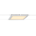 SLV LED Seilleuchte PLYTTA rectangular f�r TENSEO Niedervolt-Seilsystem, 9W, 2700K, 580lm, wei�