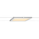 SLV LED Seilleuchte PLYTTA rectangular f�r TENSEO Niedervolt-Seilsystem, 9W, 2700K, 580lm, wei�