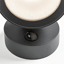 SLV LED Au�enstrahler ESKINA SPOT SENSOR CCT, IP54 IK02, 14.5W 3000/4000K 95�, verstellbar, dimmbar, anthrazit, mit Sensor